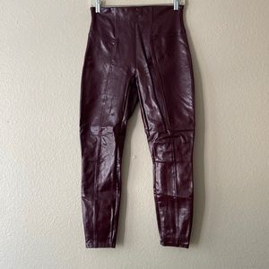Spanx faux leather pants